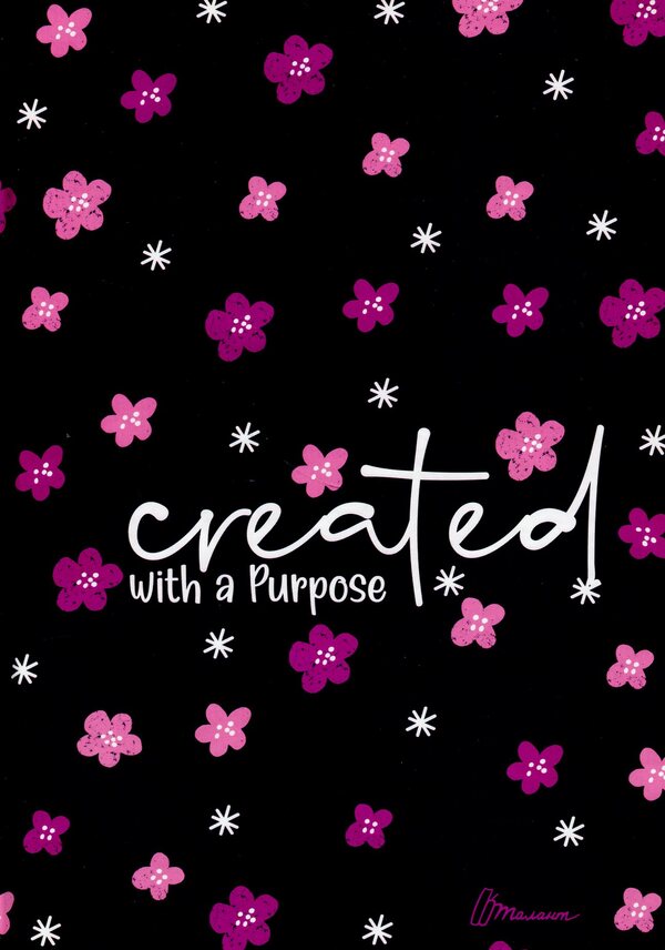 Motivational journal Created with a Purpose / Мотиваційний щоденник Created with a Purpose Наталья Шерстюк 978966989194505-1