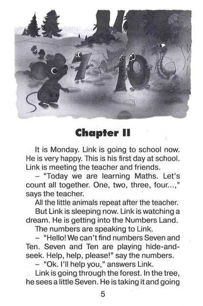Mouse Link at School / Link at School / Мишеня Лінк у школі / Link at School Оксана Хацко 978-966-498-796-4-5