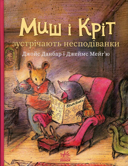 Mouse and Mole meet surprises / Миш і Кріт зустрічають несподіванки Джойс Данбар 978-617-09-9455-4-1