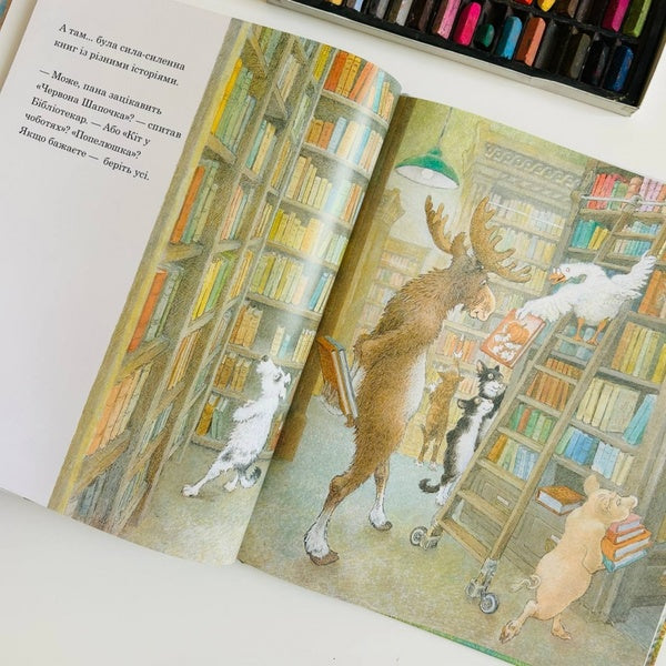Mr Down's bookbus / Книжкобус Пана Сохатого Инга Мур 978-617-8100-19-3-4