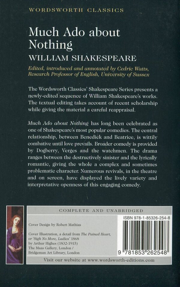 Much Ado About Nothing / Much Ado About Nothing Уильям Шекспир 9781853262548-2