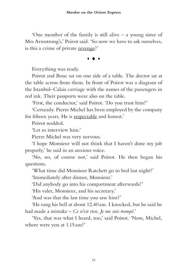 Murder On The Orient Express. Level 3, B1 Agatha Christie / Агата Кристи 9780008249670-3