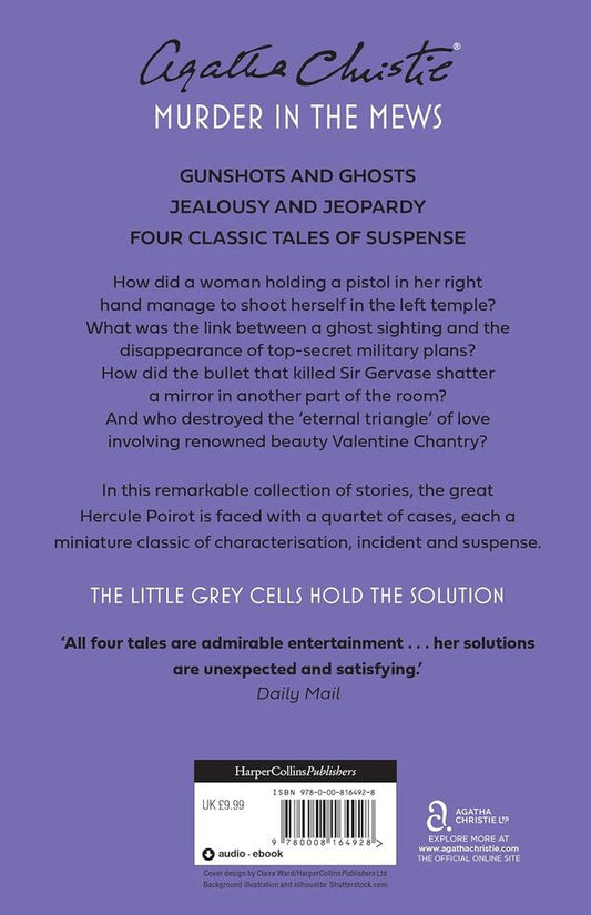 Murder in the Mews / Murder in the Mews Агата Кристи 978-0-00-816492-8-2