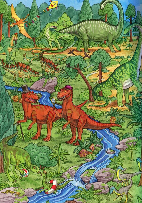 My Big Wimmelbuch Dinosaurs - Мй великий Вммельбух Динозаври - Author not specified 9789667485559-5
