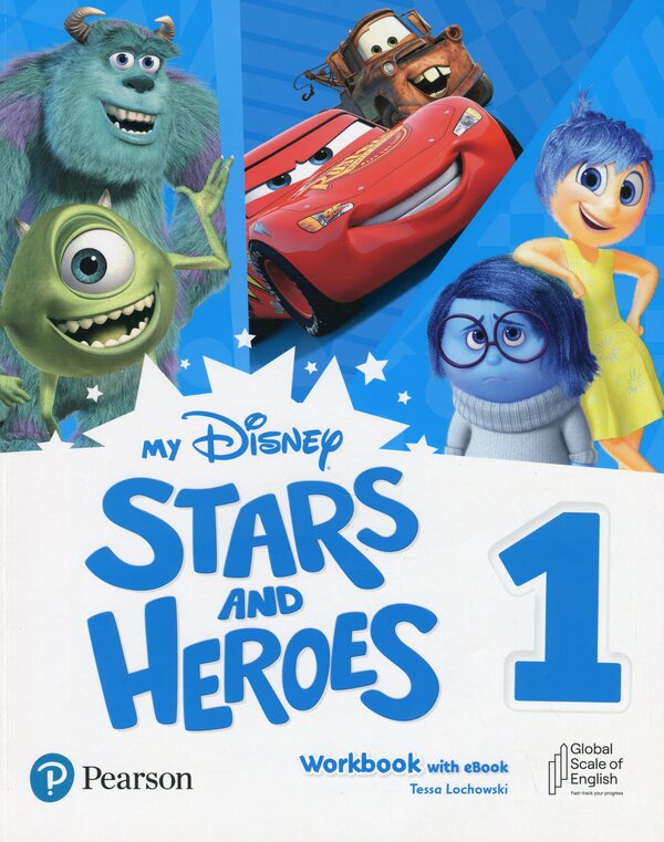 My Disney Stars and Heroes American Edition Level 1 Workbook with eBook / My Disney Stars and Heroes American Edition Level 1 Workbook with eBook Черил Пелтерет 9781292441672-1