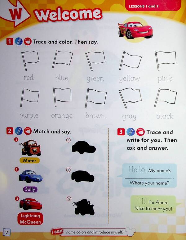 My Disney Stars and Heroes American Edition Level 1 Workbook with eBook / My Disney Stars and Heroes American Edition Level 1 Workbook with eBook Черил Пелтерет 9781292441672-3