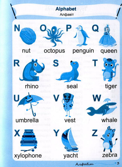 My English Vocabulary. My English dictionary. 1-4 classes / My English Vocabulary. Мій словник з англійської мови. 1-4 класи Леся Вознюк 978-966-07-3393-0-5