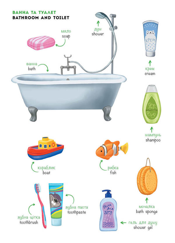 My First English Words. Me And My House / Мої перші англійські слова. Я і мій дім Natalya Musyenko / Наталя Мусієнко 9786178771102-5