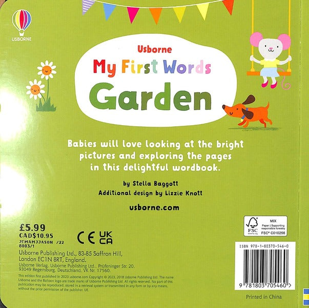 My First Words Garden / My First Words Garden Фиона Уотт 978-1-80370-546-0-2