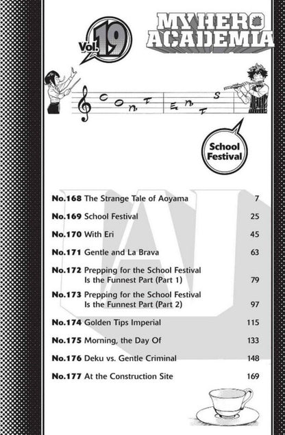 My Hero Academia. Volume 19 Kohei Horikoshi / Кохэй Хорикоси 9781974704606-6