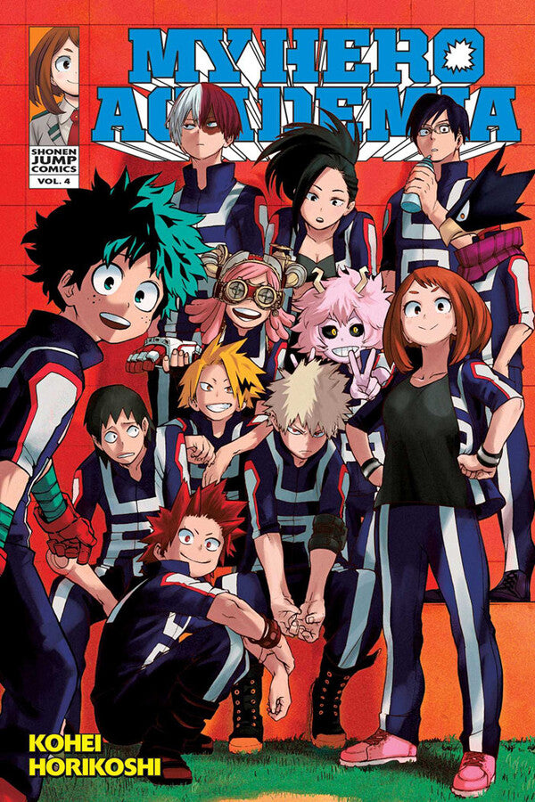 My Hero Academia. Volume 4 Kohei Horikoshi / Кохэй Хорикоси 9781421585116-1