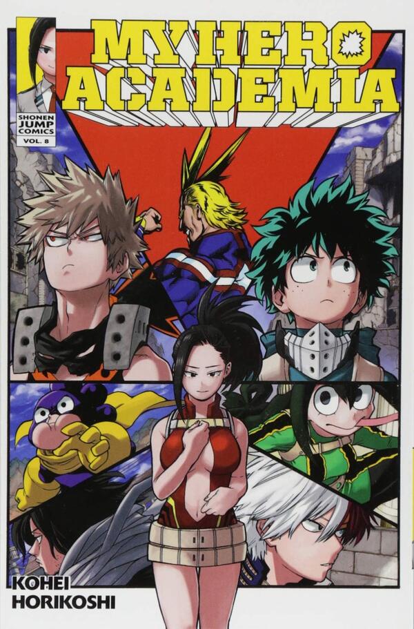 My Hero Academia. Volume 8 Kohei Horikoshi / Кохэй Хорикоси 9781421591674-1