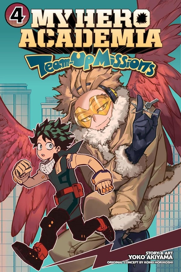 My Hero Academia: Team-Up Missions. Volume 4 Yoko Akiyama, Kohei Horikosi / Йоко Акияма, Кохэй Хорикоси 9781974741274-1