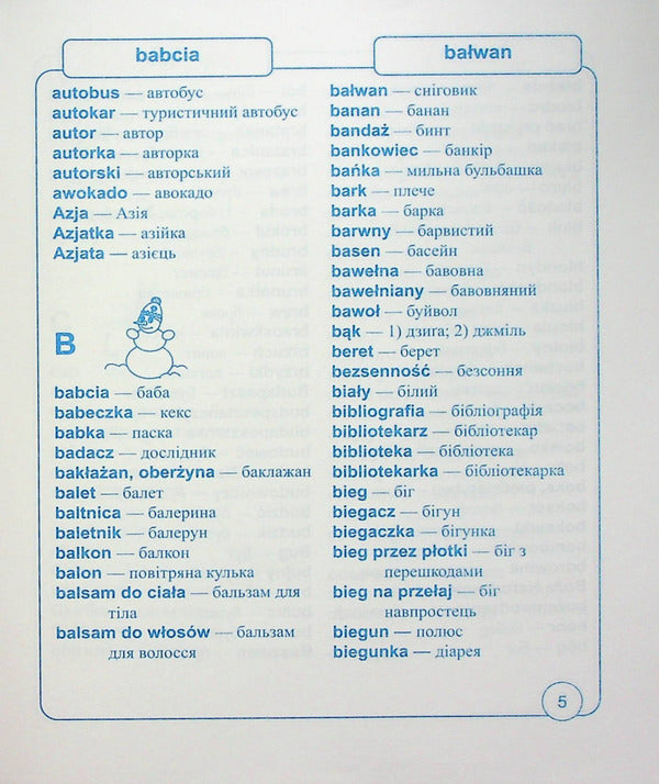 My Polish dictionary. 5-9 grades / Мій словник з Польської мови. 5-9 класи Вита Мастиляк 978-966-07-4088-4-6