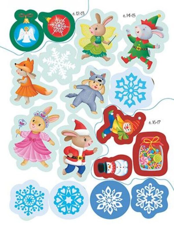 My Snow Book Stickers / Моя сніжна книжка наліпок Natalia Musienko / Наталія Мусіенко 9786170997197-6