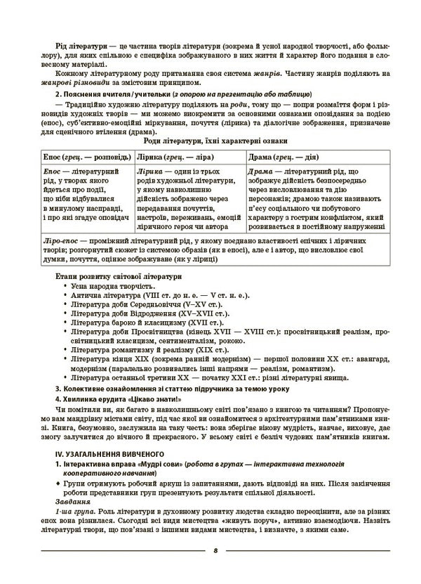 My Synopsis. Materials For Lessons. Foreign Literature. Grade 8 According To OM Nikolenko And Others - Мй конспект. Матерали до урокв. Зарубжна лтература. 8 клас за програмою О. М. Нколенко та н. Marina Konovalova, Galina Fephilova - Марина Коновалова, Галина Фефлова 9786170043719-4