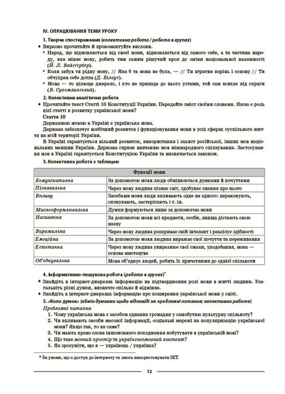 My Synopsis. Materials For Lessons. Ukrainian Language. 8Th Grade I Semester / Мій конспект. Матеріали до уроків. Українська мова. 8 клас. I семестр Olga Kucinko / Ольга Куцинко 9786170043122-5