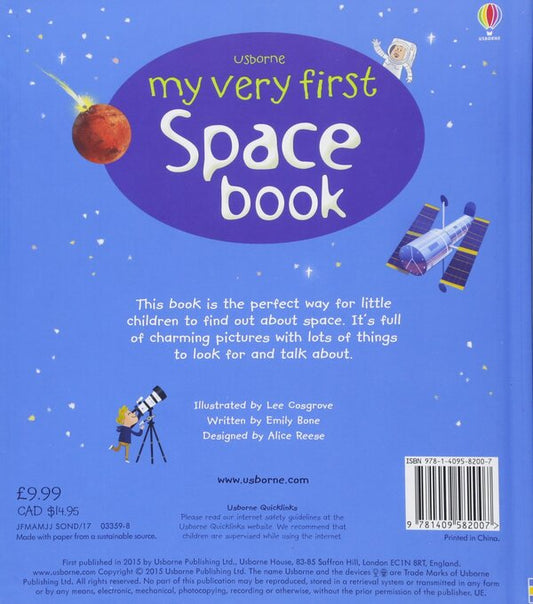 My Very First Book Of Space Emily Bow / Эмили Боун 9781409582007-2