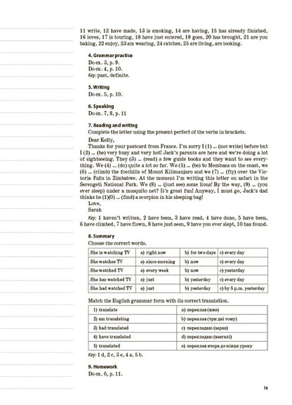 My abstract. English language. Grade 8 / Мій конспект. Англійська мова. 8 клас Тамара Киктенко 9786170040763-5