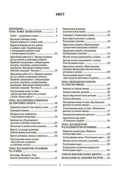 My synopsis. Chemistry. 7th grade. Materials for lessons / Мій конспект. Хімія. 7 клас. Матеріали до уроків Елена Русанова 9786170042644-2