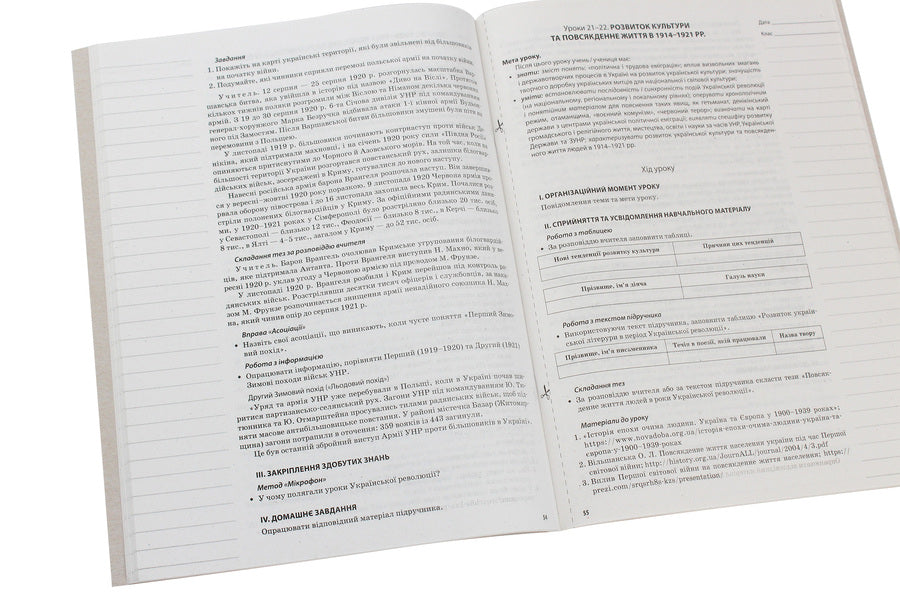 My synopsis. History of Ukraine. Grade 10. Standard level / Мій конспект. Історія України. 10 клас. Рівень стандарту О. Мокрогуз 978-617-00-3316-1-5