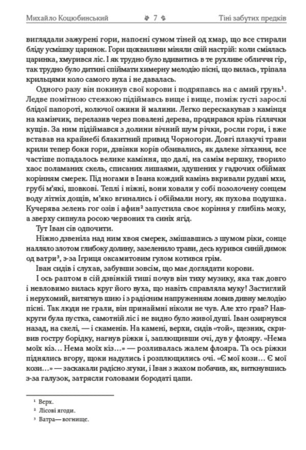 Mykhailo Kotsyubynskyi. Selected works. Shadows of Forgotten Ancestors. Dearly. Fata Morgana. Intermezzo / Михайло Коцюбинський. Вибрані твори. Тіні забутих предків. Дорогою ціною. Fata Morgana. Intermezzo Михаил Коцюбинский 978-088-0000-73-4-5