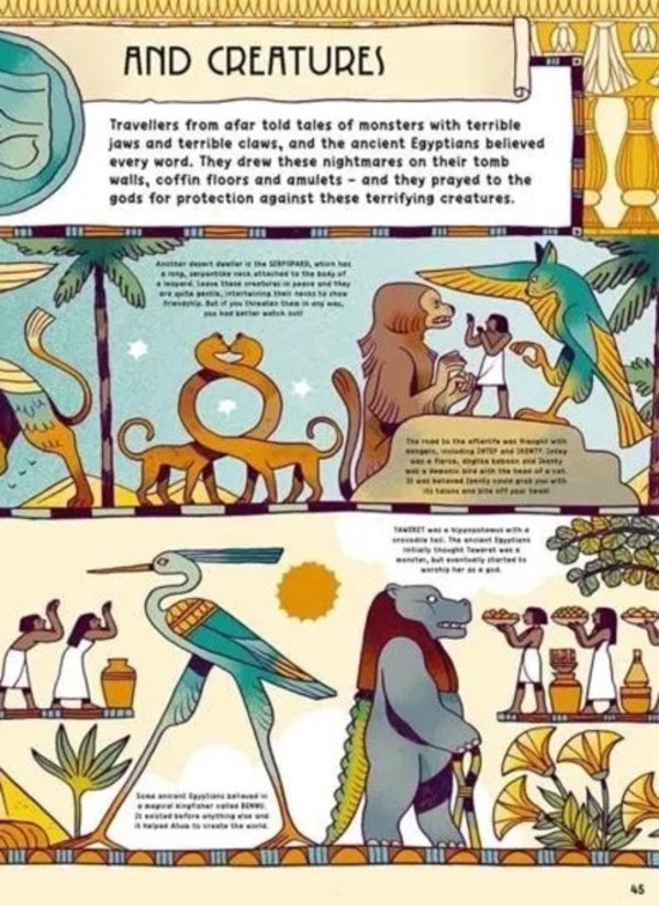 Myths, Mummies and Magic in Ancient Egypt / Myths, Mummies and Magic in Ancient Egypt Стивен Дэвис 9781800783232-5