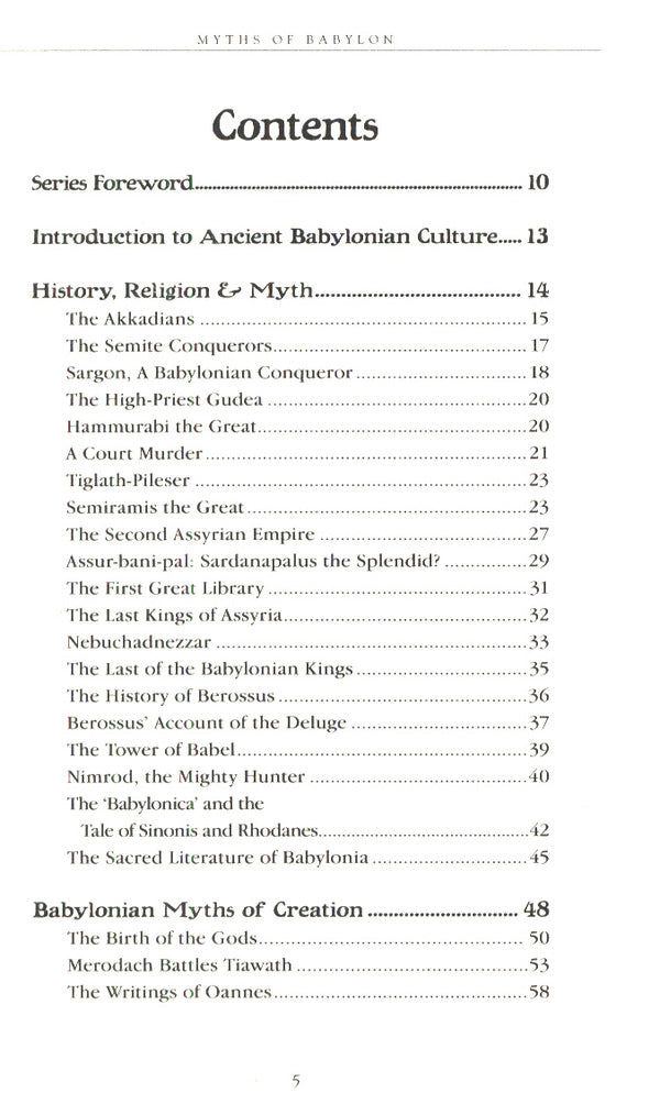 Myths Of Babylon / Author not specified 9781786647634-3