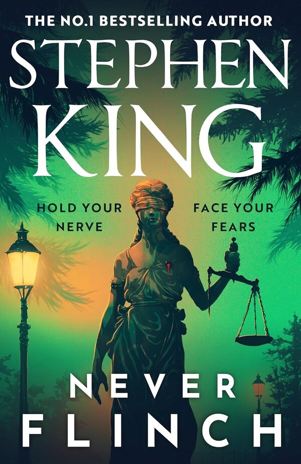 NEVER FLINCH Stephen King / Стивен Кинг 9781399744331-1