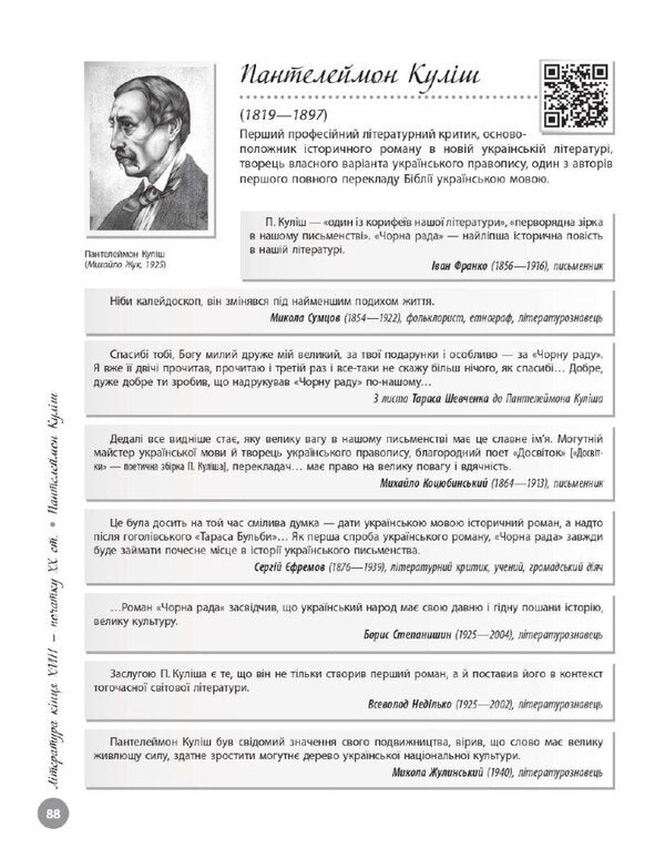 NMT 2025 Ukrainian Literature. Interactive Textbook / НМТ 2025 Українська література. Інтерактивна хрестоматія Yulia Garyunova, Zara Tyshchenko, Inna Litvynova, Sofia Butko / Юлія Гарюнова, Зара Тищенко, Інна Литвинова, Софія Бутко 9786170966353-4