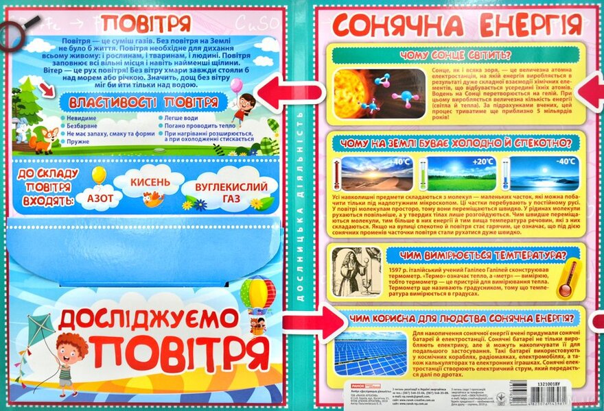 NUSH Mini-lapbook Research activity / НУШ Міні-лепбук Дослідницька діяльність  4823076143961-3