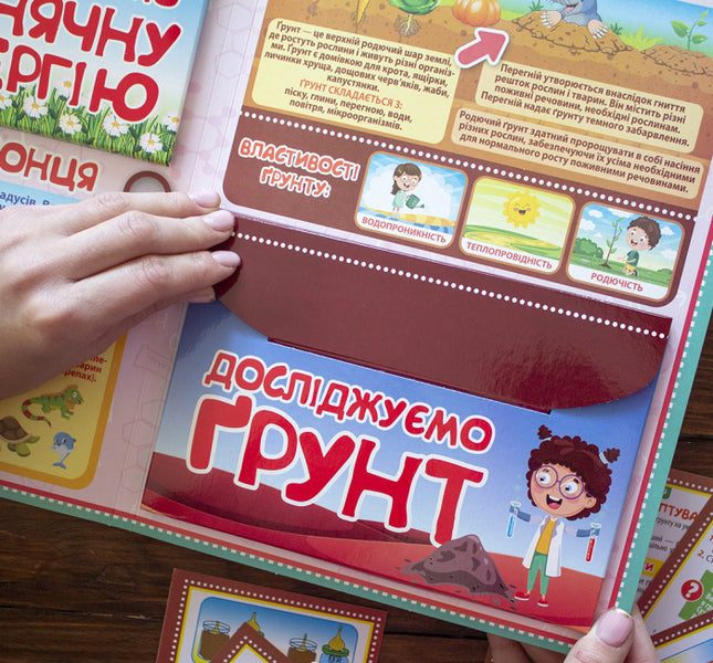 NUSH Mini-lapbook Research activity / НУШ Міні-лепбук Дослідницька діяльність  4823076143961-5