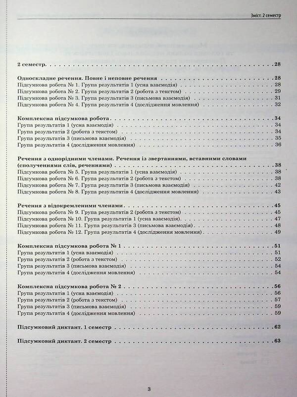 NUSH Ukrainian Language 8Th Grade Workbook For Current And Thematic Assessment Final Papers By Groups Of Results - НУШ Укранська мова 8 клас Зошит для поточного та тематичного оцнювання Пдсумков роботи за групами результатв Tatiana Polozhiy, Lydia Tretyak - Татьяна Положий, Лидия Третяк 9789669253958-5