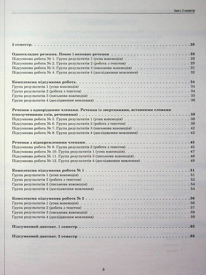 NUSH Ukrainian Language 8Th Grade Workbook For Current And Thematic Assessment Final Papers By Groups Of Results - НУШ Укранська мова 8 клас Зошит для поточного та тематичного оцнювання Пдсумков роботи за групами результатв Tatiana Polozhiy, Lydia Tretyak - Татьяна Положий, Лидия Третяк 9789669253958-5