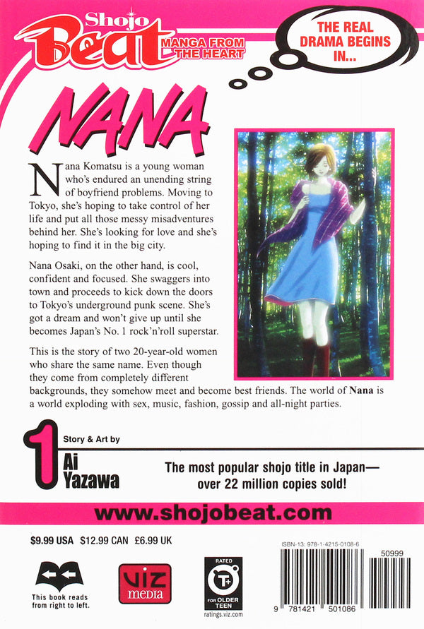 Nana. Volume 1 Ai Yazava / Ай Ядзава 9781421501086-2