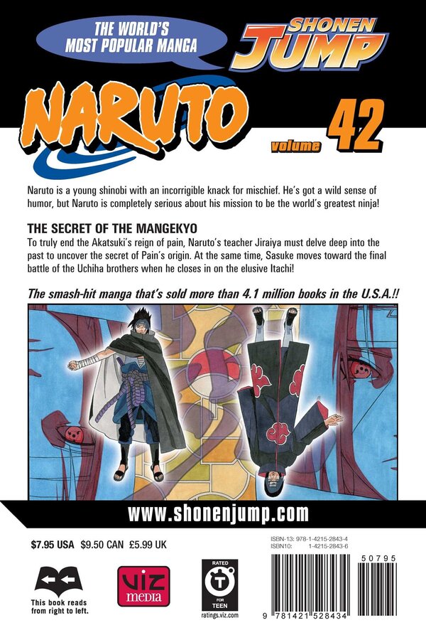 Naruto. Volume 42 Masashi Kishimoto / Масаси Кисимото 9781421528434-3