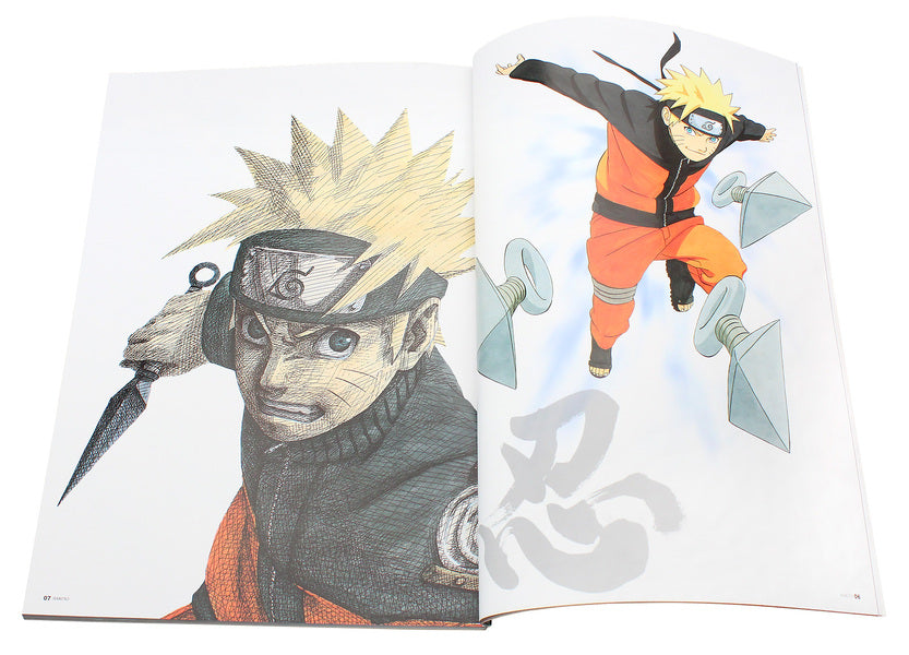 Naruto Illustration Book Masashi Kishimoto / Масаси Кисимото 9781421538693-6