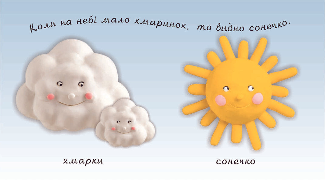 Natural Phenomena. Pictures For A Baby / Явища природи. Картинки для дитинки / Author not specified 9789664082546,9789661023511-3