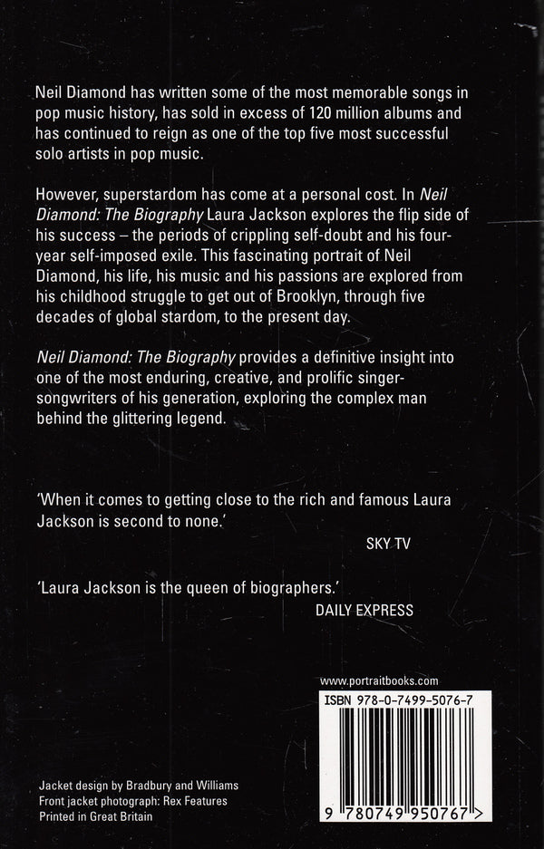 Neil Diamond: The Biography / Neil Diamond: The Biography Лора Джексон 978-0-7499-5076-7-2