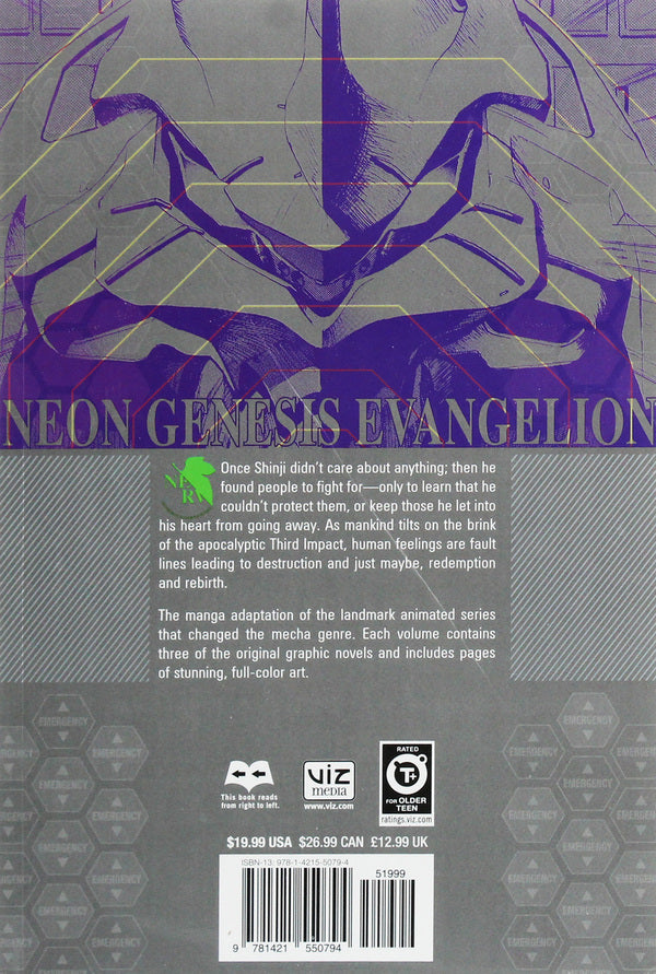 Neon Genesis Evangelion. 3-In-1 Edition. Volume 1 Yoshiyuki Sadamoto / Есиюки Садамото 9781421550794-3