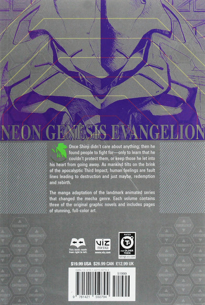 Neon Genesis Evangelion. 3-In-1 Edition. Volume 1 Yoshiyuki Sadamoto / Есиюки Садамото 9781421550794-3