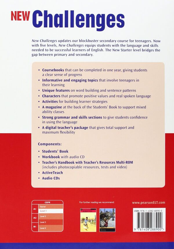 New Challenges 1. Teacher's Handbook (+ Multi-ROM) / New Challenges 1. Teacher's Handbook (+ Multi-ROM)  9781408288900-2