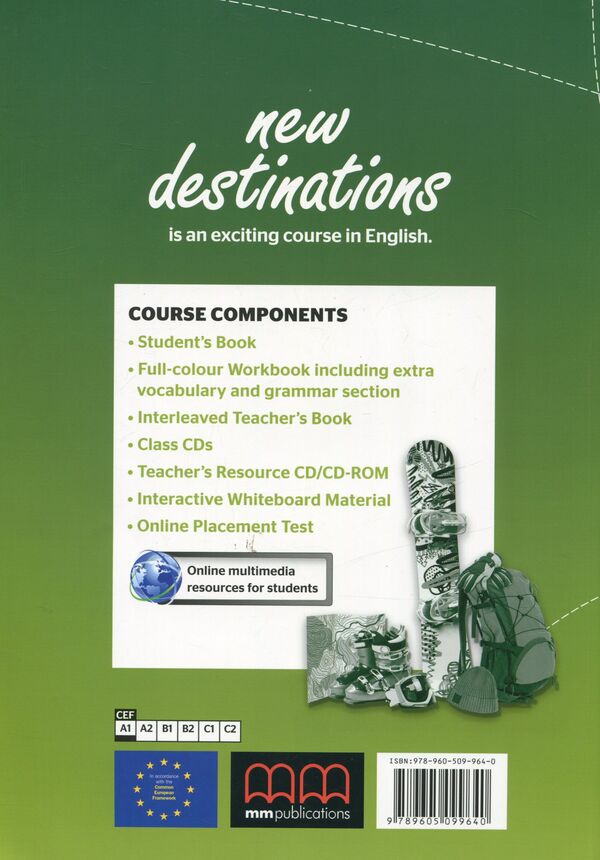 New Destinations. Elementary A1. Teacher's Book Esther Wojcicki, Marileni Malkogianni / Эстер Войджицки, Марилени Малкогианни 9789605099640-2