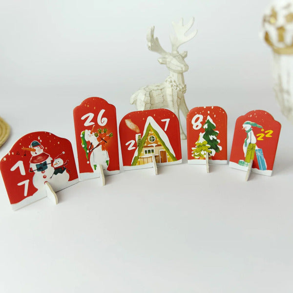 New Year's Advent Calendar 'Secrets Of Snowland' With Figurines + A Game And A Set For Creativity / Новорічний адвент-календар 'Таємниці Сніголенда' з фігурками + гра та набір для творчості Anastasia Chervona / Анастасия Червона 4820266330071-4