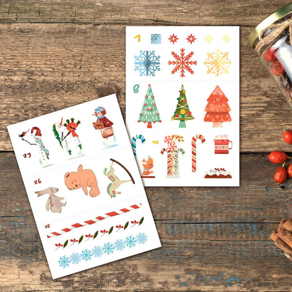 New Year's Advent Calendar 'Secrets Of Snowland' With Figurines + A Game And A Set For Creativity / Новорічний адвент-календар 'Таємниці Сніголенда' з фігурками + гра та набір для творчості Anastasia Chervona / Анастасия Червона 4820266330071-6