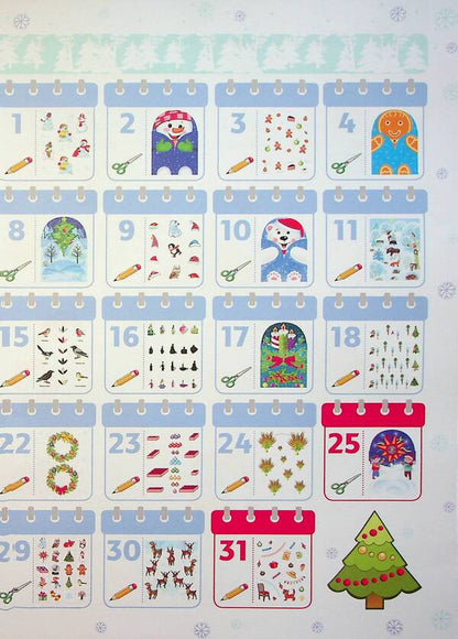 New Year's miracles with your own hands. Advent with crafts and tasks. 3-4 years / Новорічні дива власноруч. Адвент з поробками та завданнями. 3–4 роки  9786170042965-4