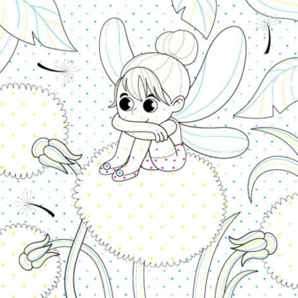 New water coloring pages. Fairies / Нові водяні розмальовки. Феєчки  9786170976925-3