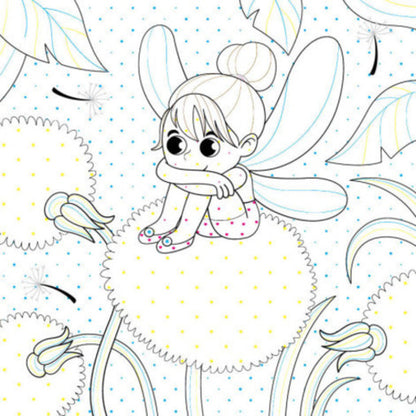 New water coloring pages. Fairies / Нові водяні розмальовки. Феєчки  9786170976925-3