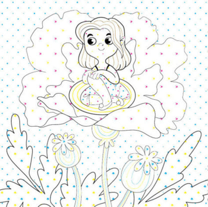 New water coloring pages. Fairies / Нові водяні розмальовки. Феєчки  9786170976925-6