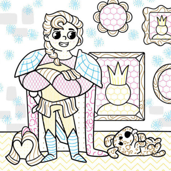 New water coloring pages. Princesses / Нові водяні розмальовки. Принцеси  9786170977083-3